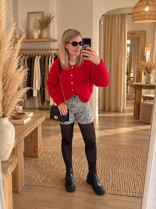Short Jacquard
