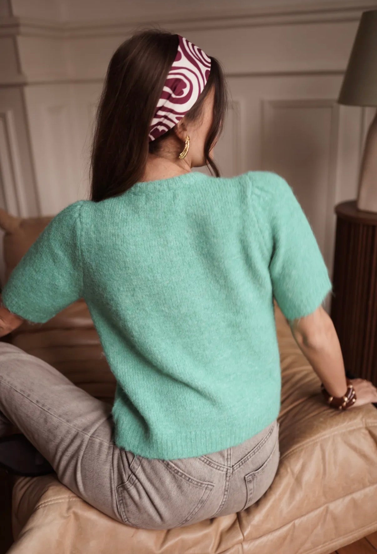 Pull manches courtes