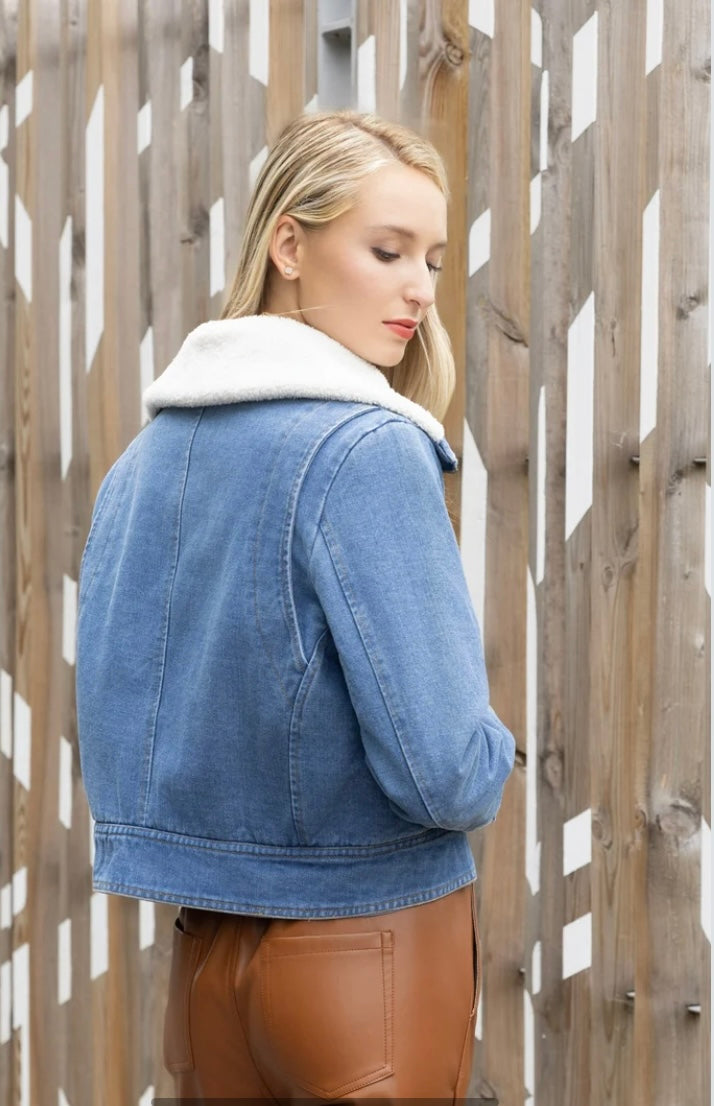 Veste en jean Moumoute