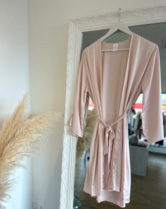 Peignoir satiné