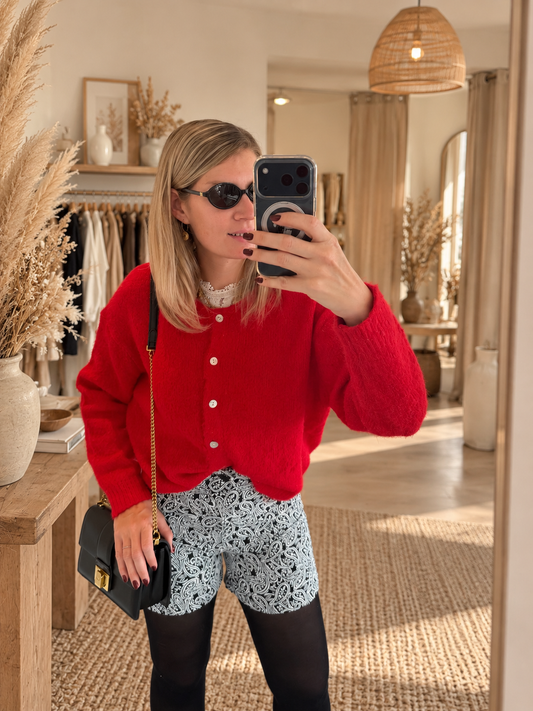 Short Jacquard