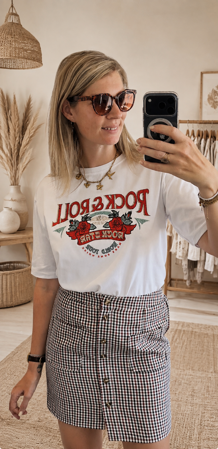 Tee-shirt rock and roll