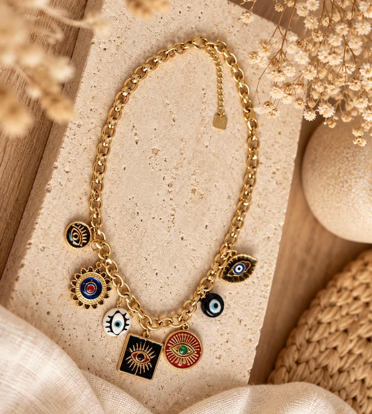 Collier oeil