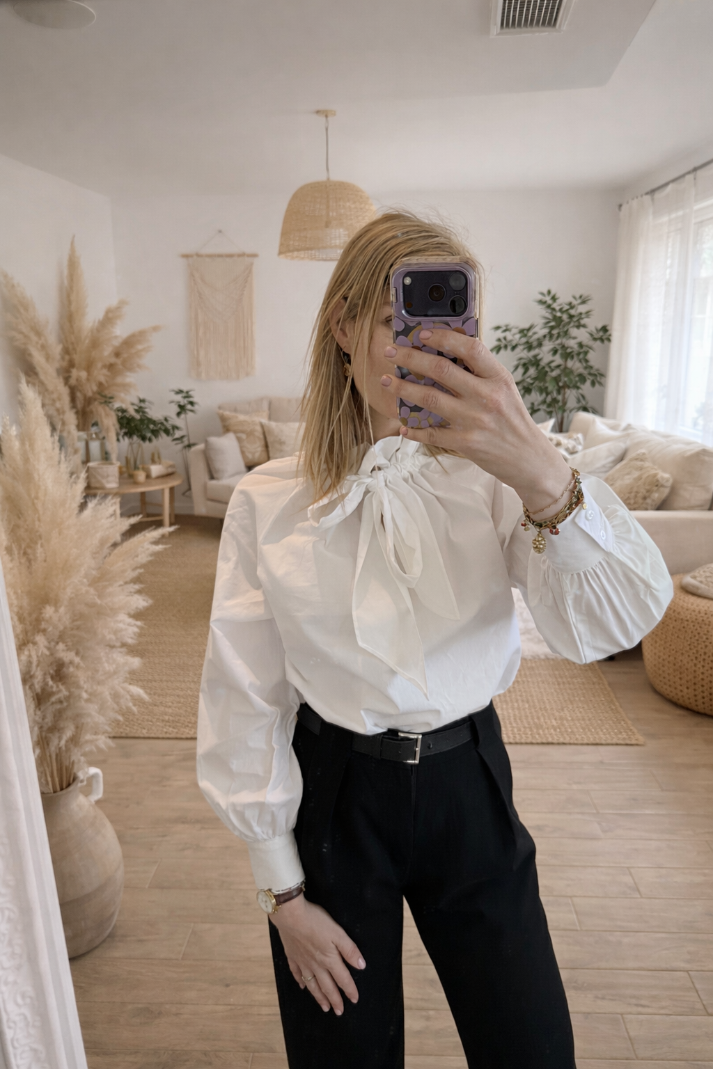 Chemise à nouer