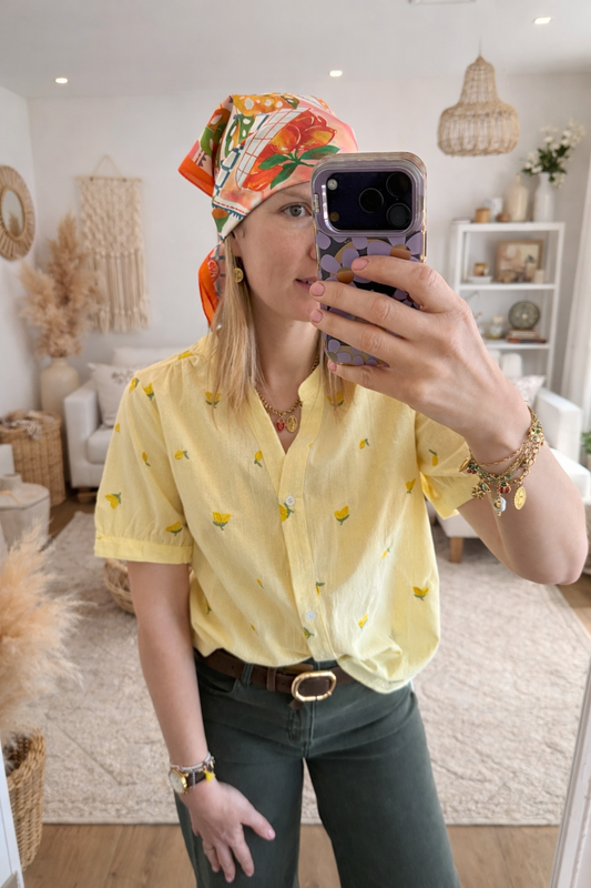 Blouse citron