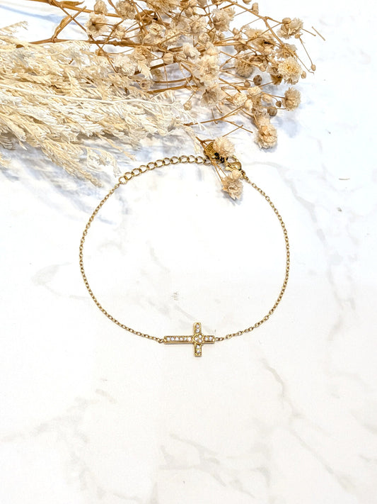 Bracelet croix