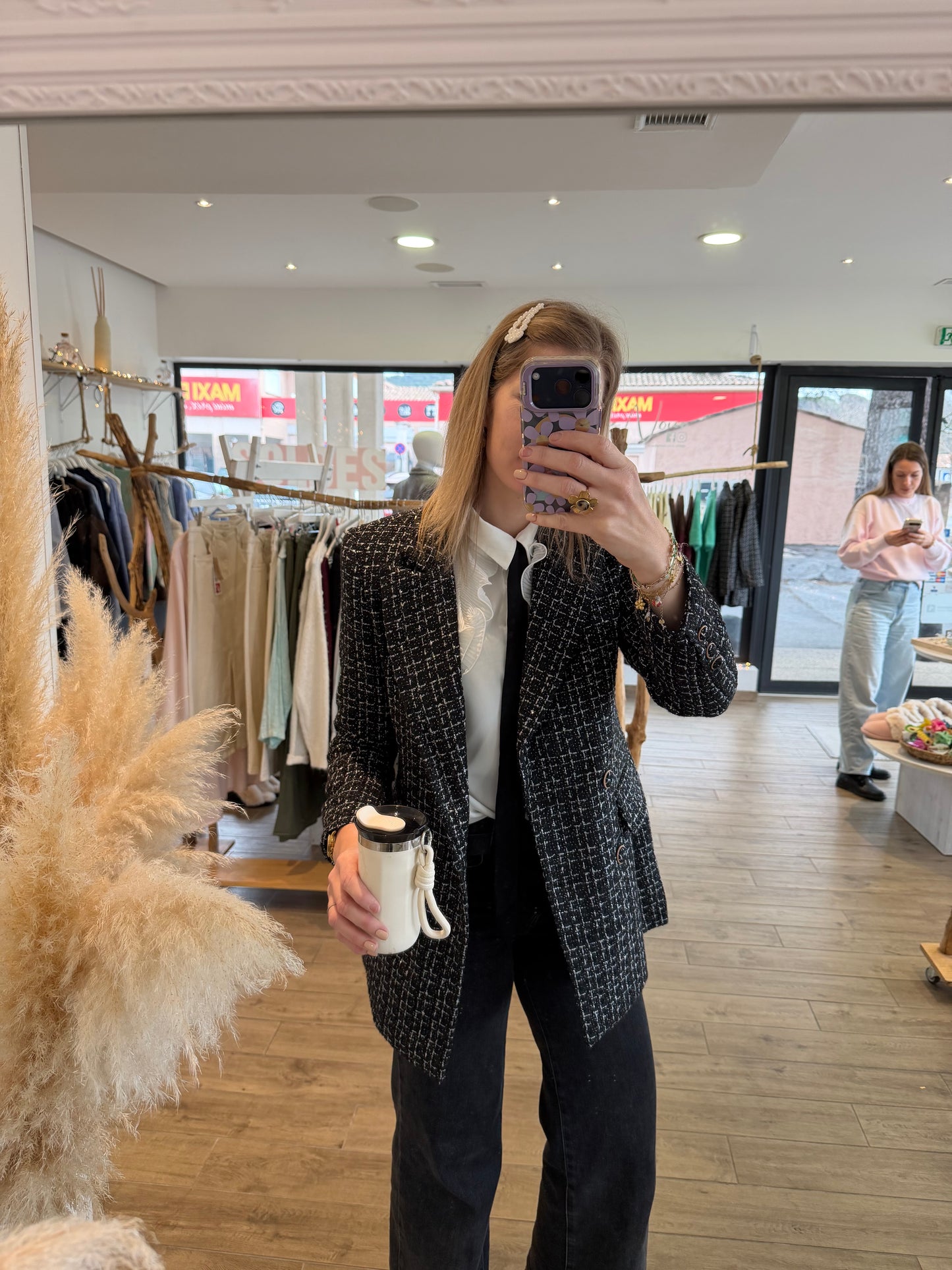 Veste en tweed
