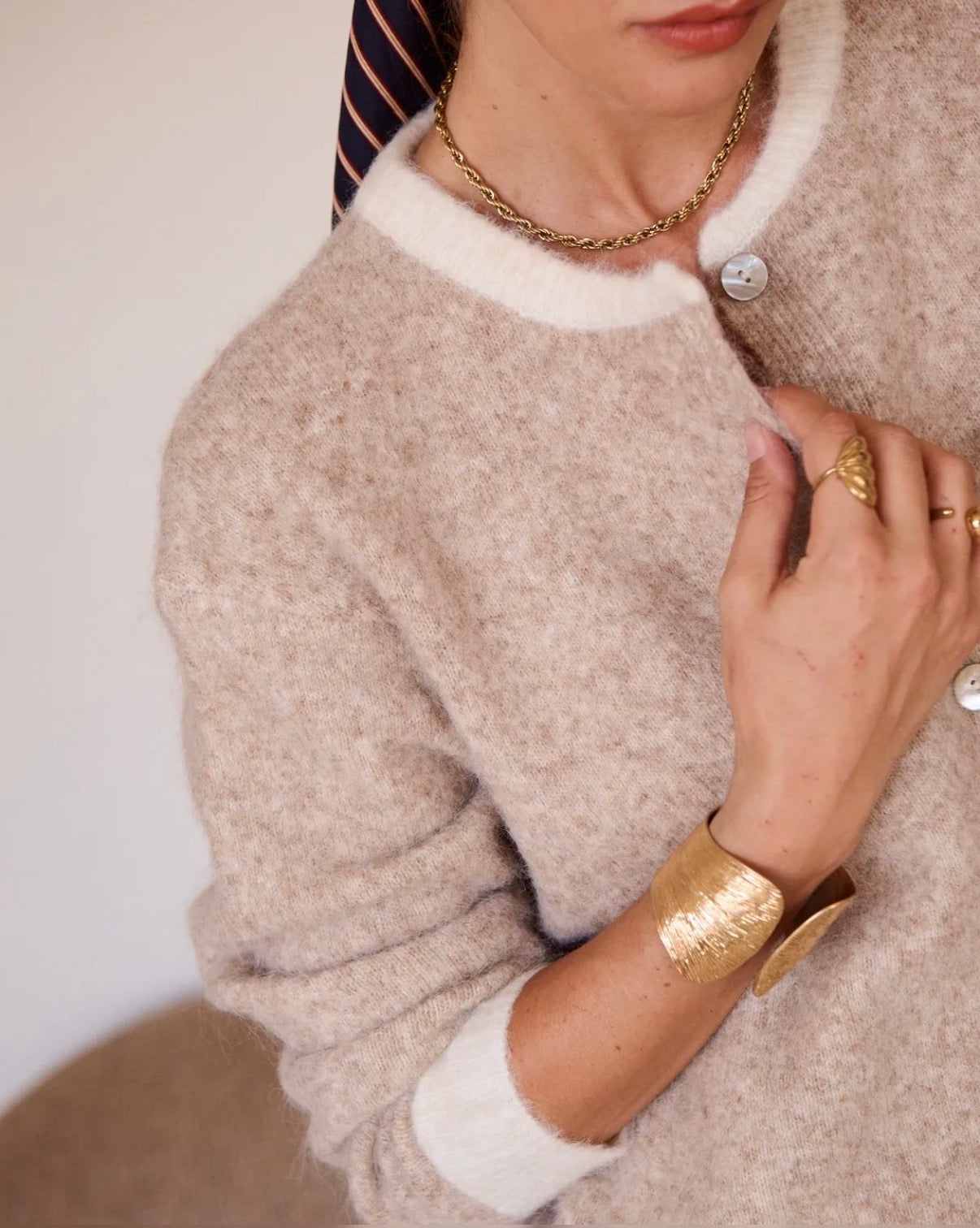 Gilet bi-couleur