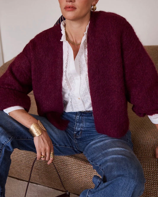 Gilet Bordeaux