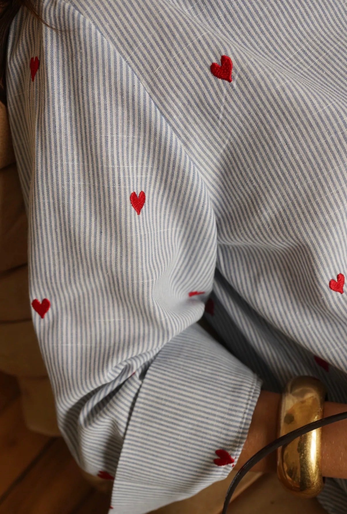 Chemise coeurs