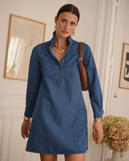 Robe en jeans