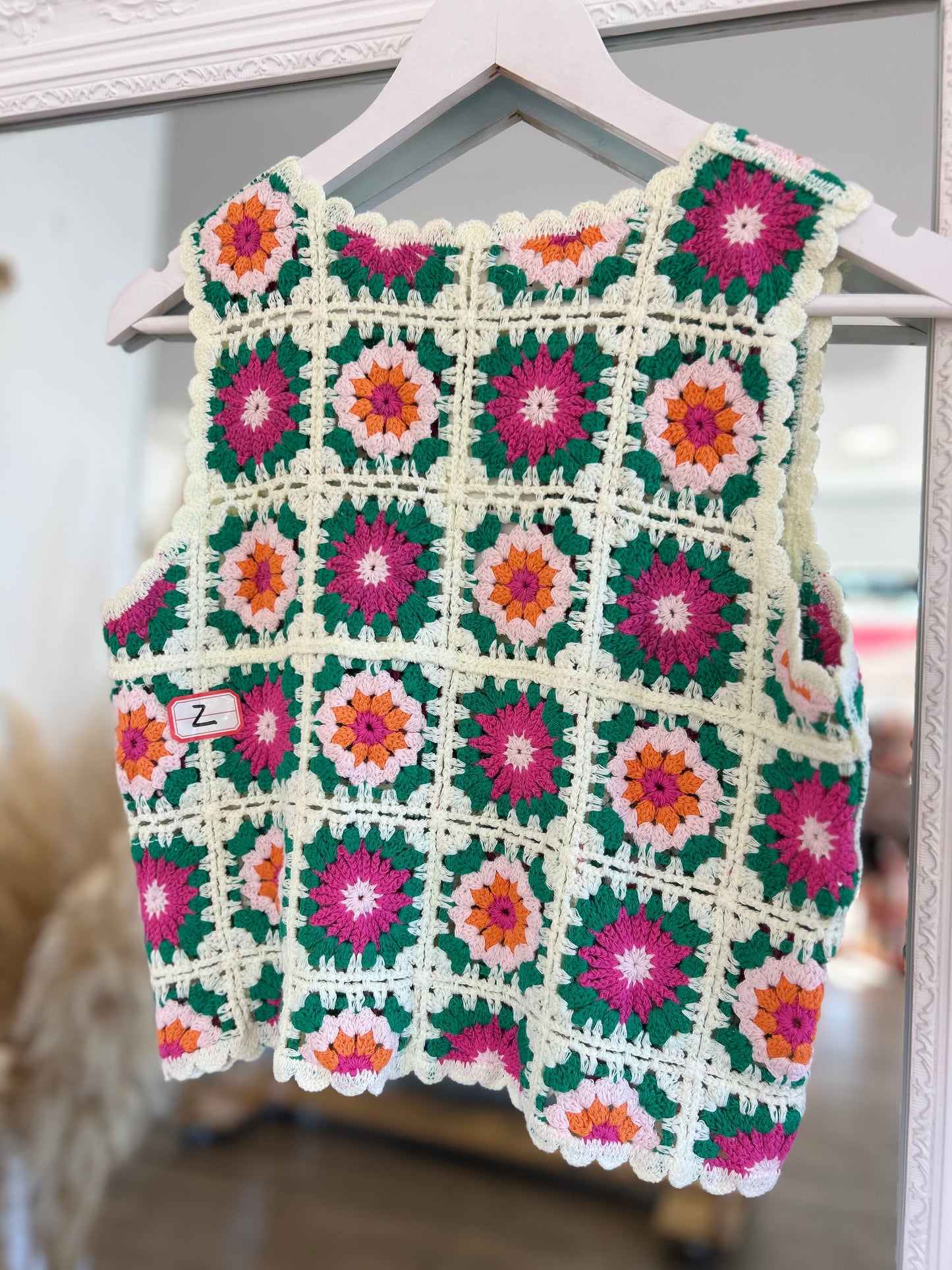 Top en crochet