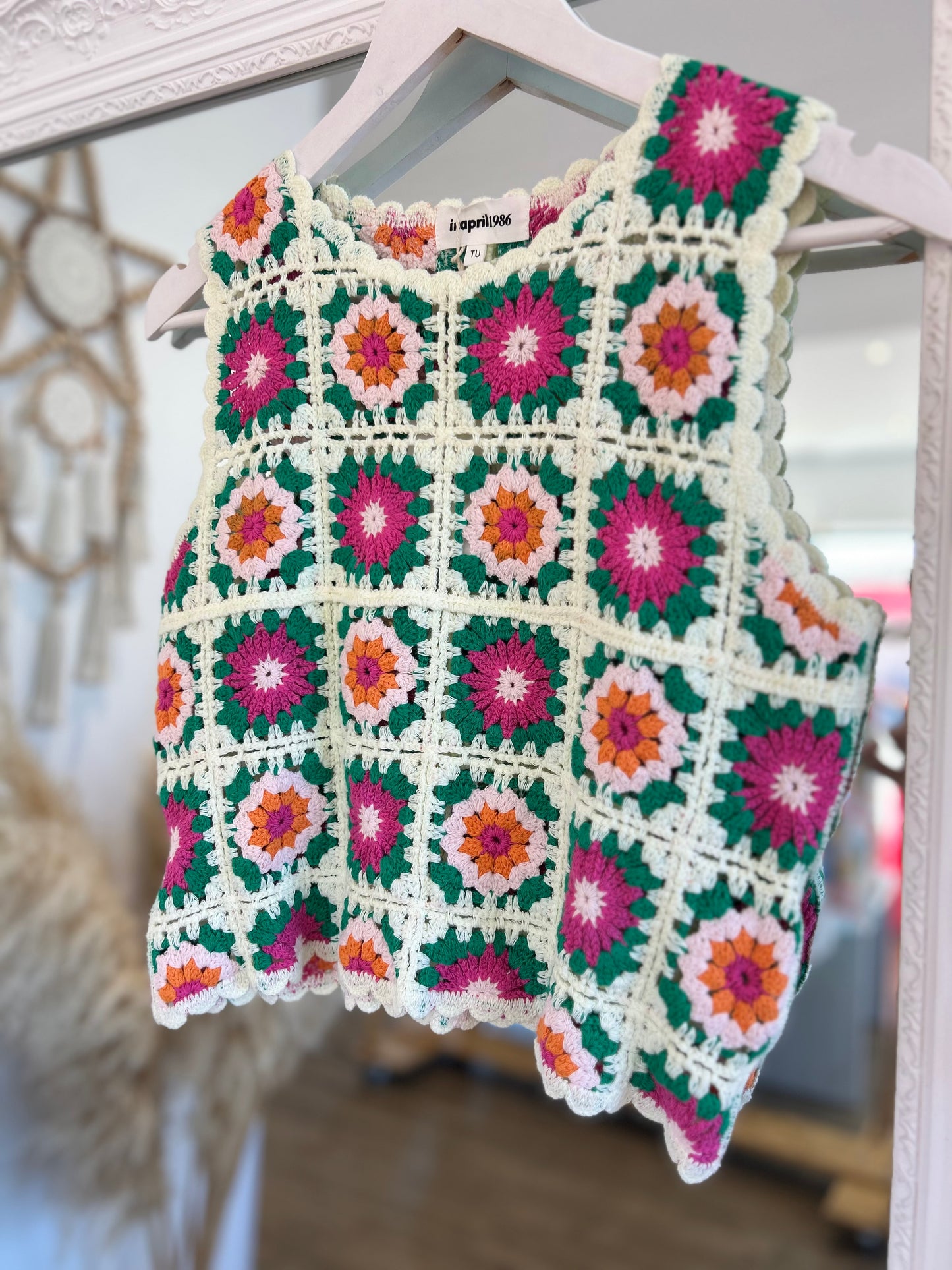 Top en crochet