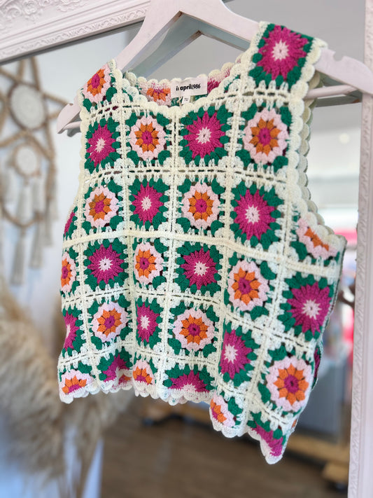 Top en crochet