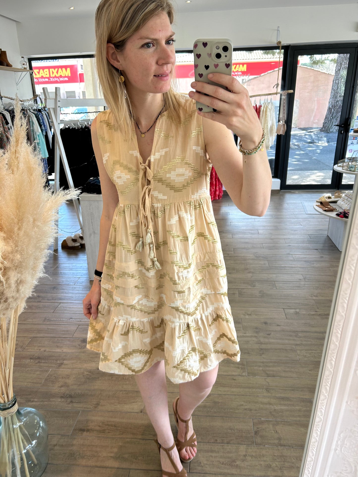 Robe Mélia Beige