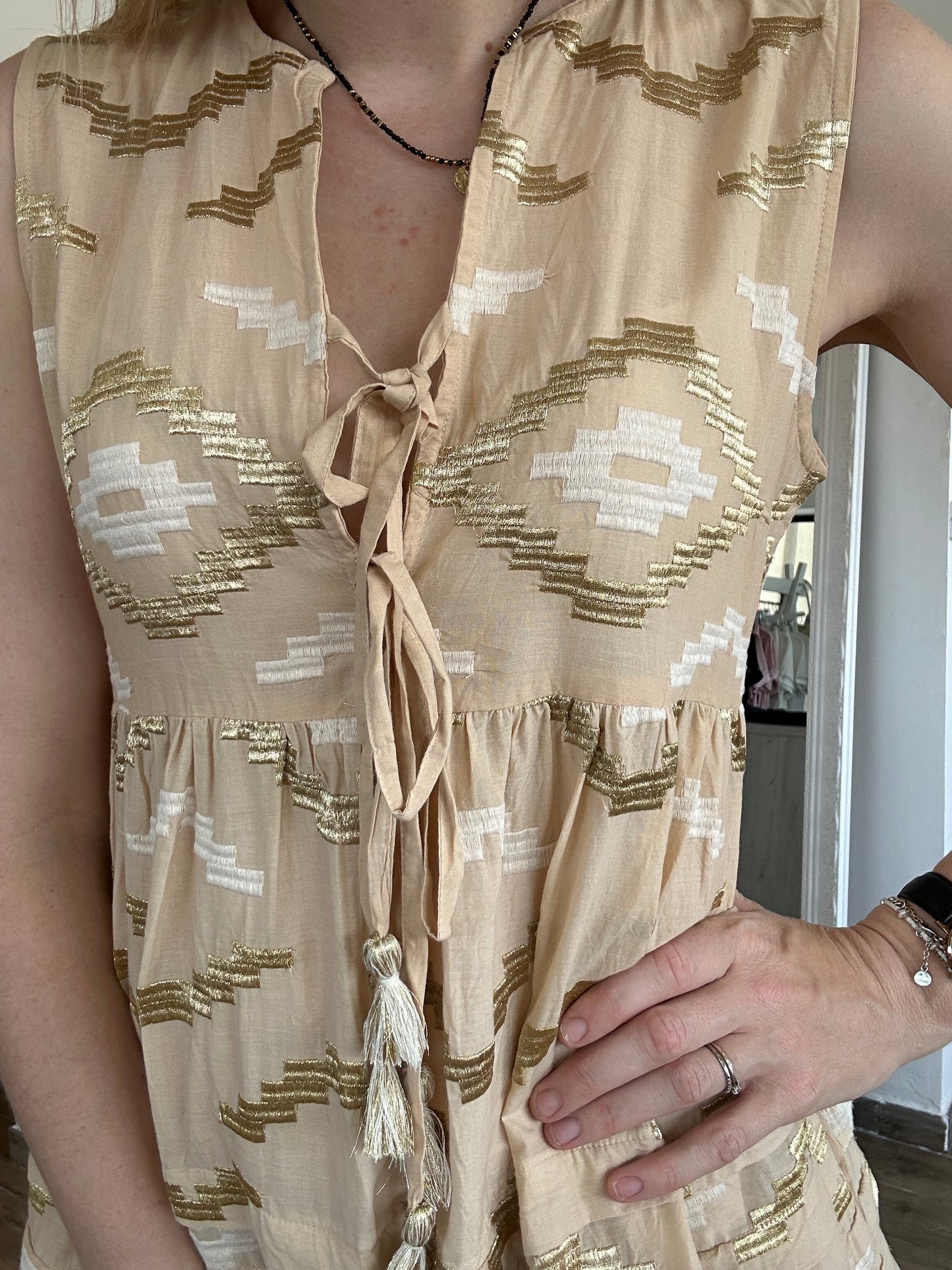 Robe Mélia Beige