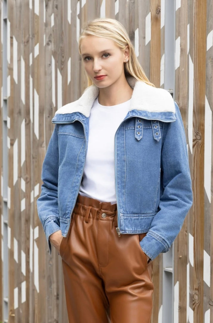 Veste en jean Moumoute