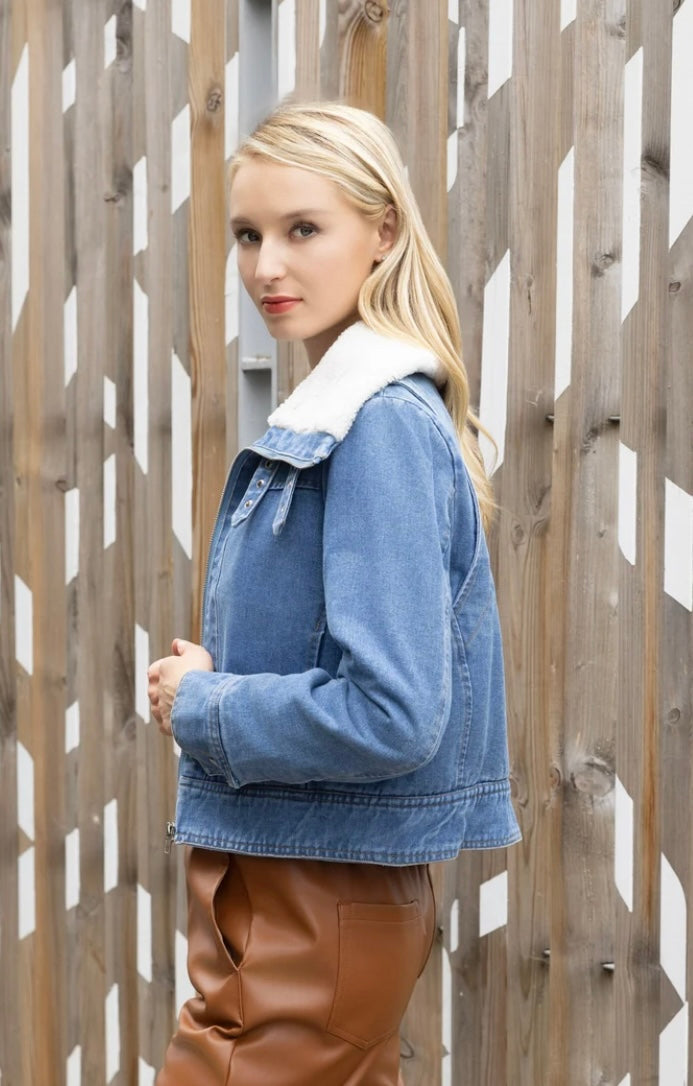 Veste en jean Moumoute