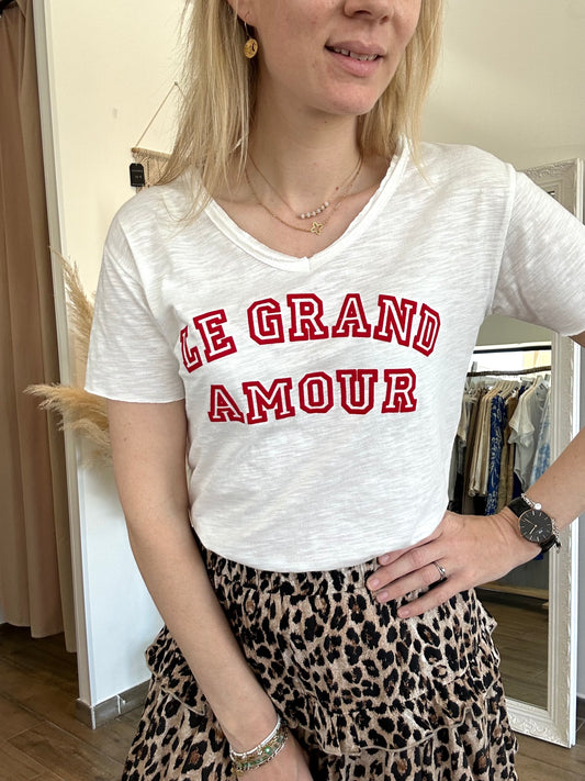 Tee-shirt Grand amour