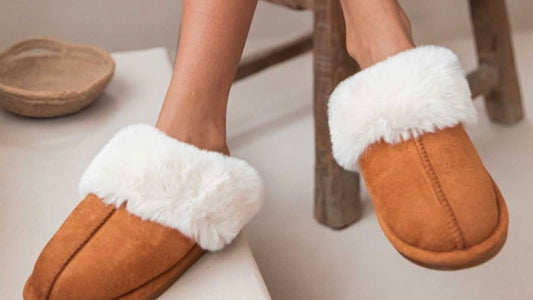 Chaussons fourrés Camel