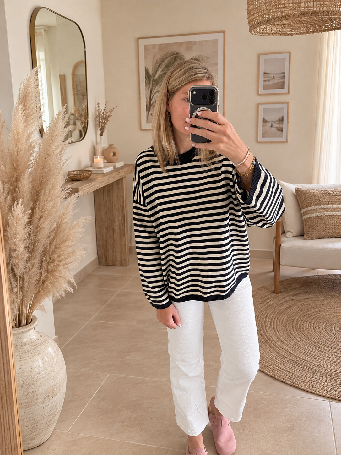 Pull marinière